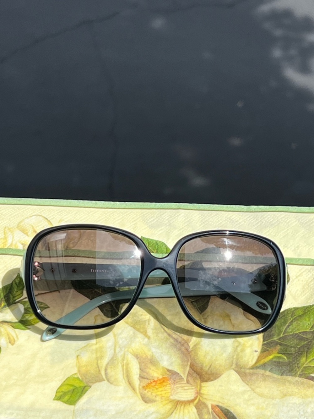 Tiffany & Co. TF4117 8173/3B Blue Key Sunglasses Made in Italy 55□17 - Picture 3 of 13